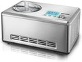 Unold 48880 Maszyna do lodów Profi Plus, 2,5 l, stal nierdzewna, w pełni automatyczna, sprężarka samochłodząca, wyświetlacz LCD, timer, również do lodów wegańskich, bezlaktozowych i zawierających stewię