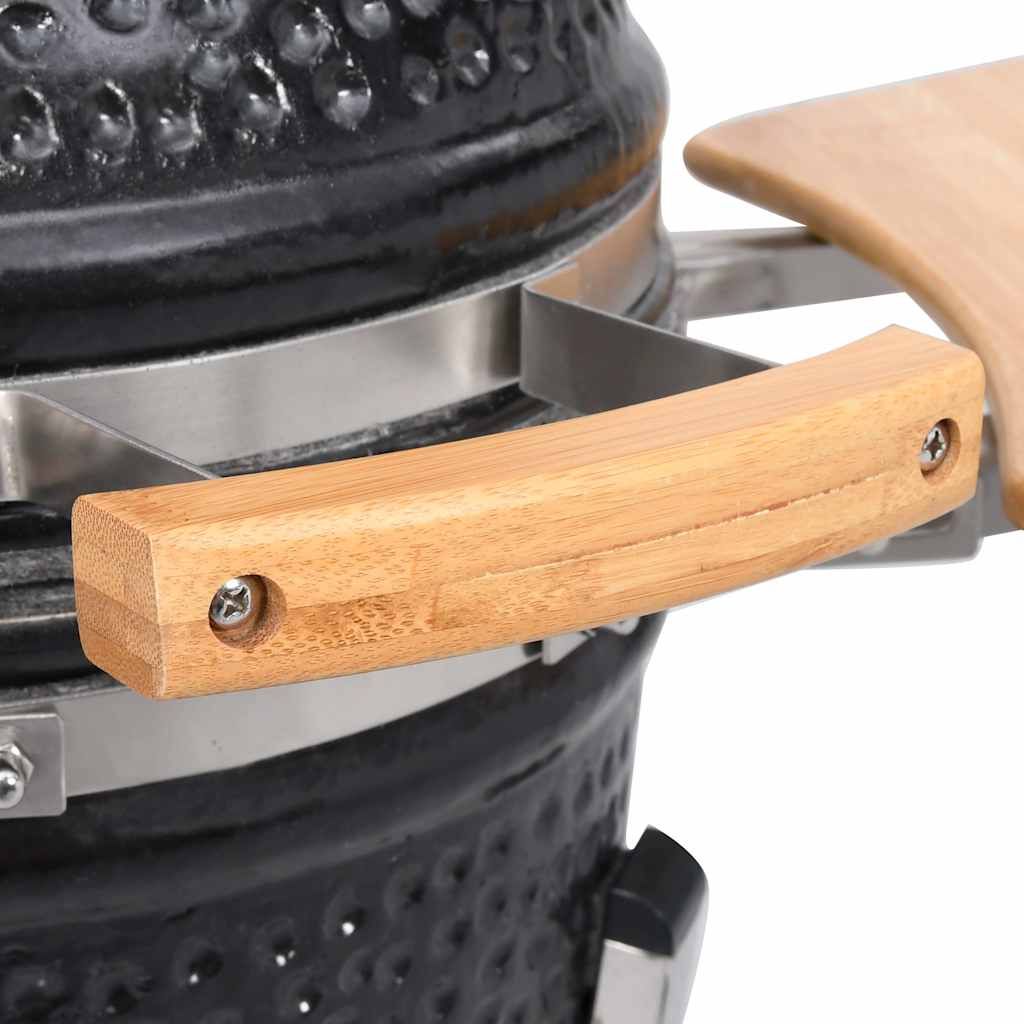 Grill Kamado i wędzarnia ceramiczna 81 cm Vidaxl