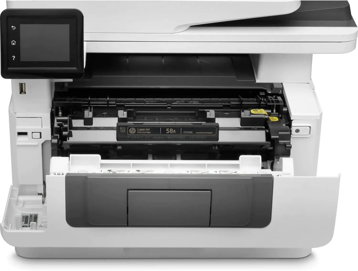 HP LaserJet Pro M428fdw wielofunkcyjna drukarka laserowa (drukarka, skaner, kopiarka, faks, WLAN, LAN, duplex, Airprint), biała, 4 w 1