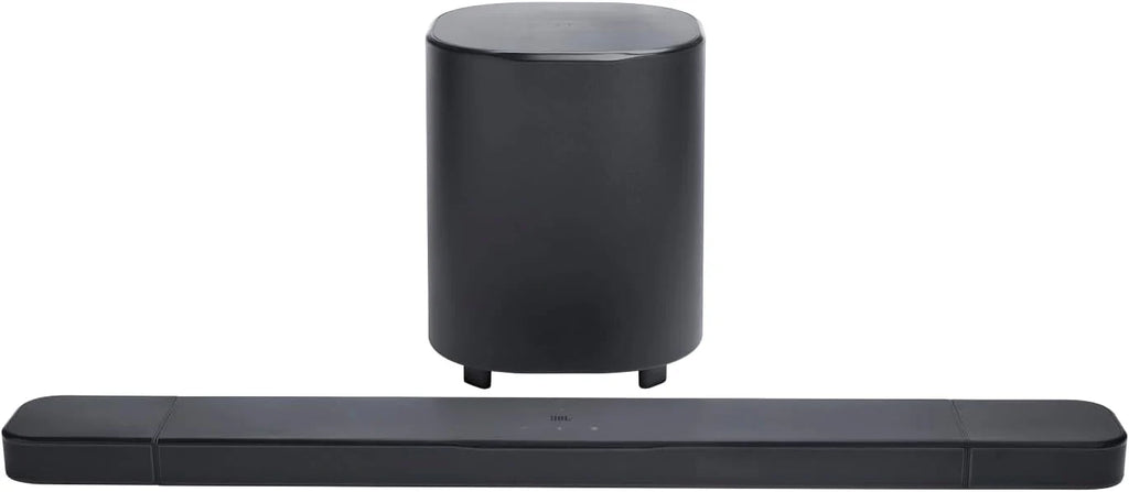 JBL Bar 1300 MK2 – 11.1.4-kanałowy soundbar Bluetooth do telewizora z odłączanymi głośnikami, 8-calowym subwooferem, Dolby Atmos i DTS:X, HDMI eARC, Wi-Fi, PureVoice 2.0 i MultiBeam 3.0, czarny