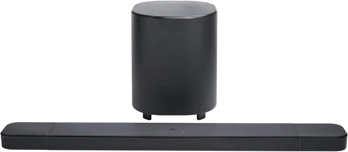 JBL Bar 1300 MK2 – 11.1.4-kanałowy soundbar Bluetooth do telewizora z odłączanymi głośnikami, 8-calowym subwooferem, Dolby Atmos i DTS:X, HDMI eARC, Wi-Fi, PureVoice 2.0 i MultiBeam 3.0, czarny