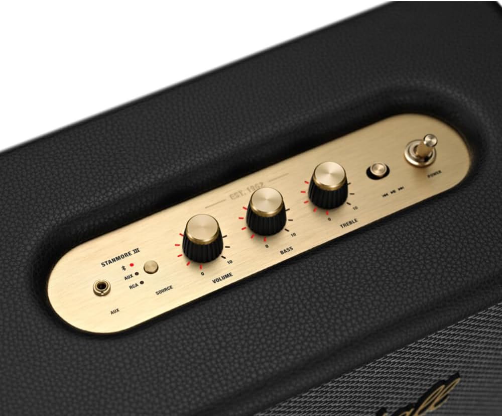 Marshall Stanmore Iii 7340055385152 Głośnik Bluetooth, Beżowy, 24,7 x 412 x 27,6 cm