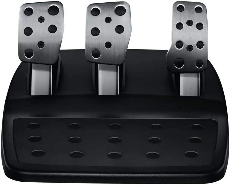 Logitech G G29 SE Driving Force, kierownica i pedały wyścigowe, siłowe sprzężenie zwrotne, prawdziwa skóra + Driving Force Shifter, dźwignia zmiany biegów - do konsol PS5, PS4 i PC/Mac - Czarny