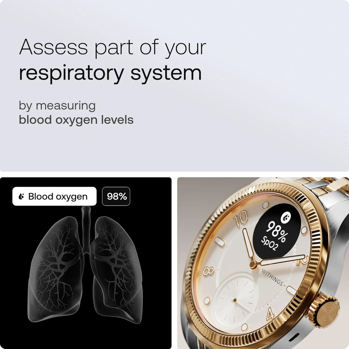 Withings Scanwatch Nova Brilliant Hybrydowy smartwatch Health dla mężczyzn i kobiet, SPO2, monitorowanie temperatury, sen, zdrowie układu oddechowego, monitorowanie cyklu, 30-dniowa żywotność baterii