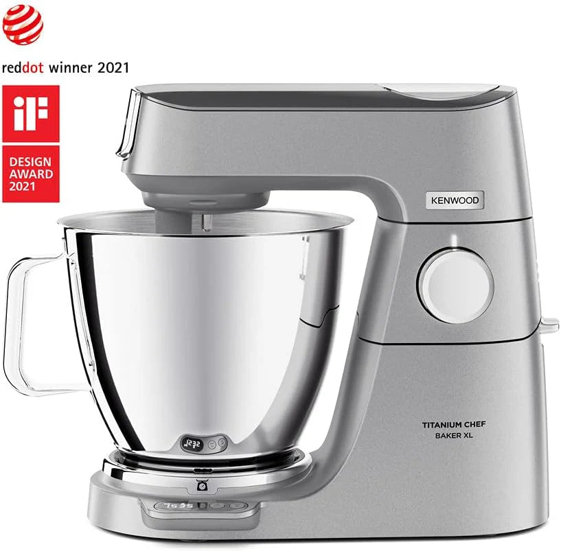 Kenwood Titanium Chef Baker Xl Mikser Stojący, Srebrny, 6,7 l
