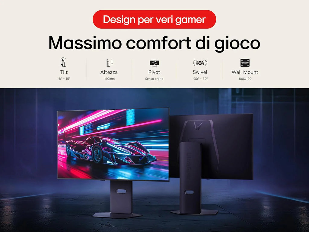 LG Ultragear 32GX850A-B.AEU 32 Gaming PC Display - Panel OLED o rozdzielczości UHD (3840 x 2160), 0,03ms 165Hz, DisplayHDR400 True Black, DCI-P3 98.5% (CIE1976), FreeSync Premium Pro, kompatybilny