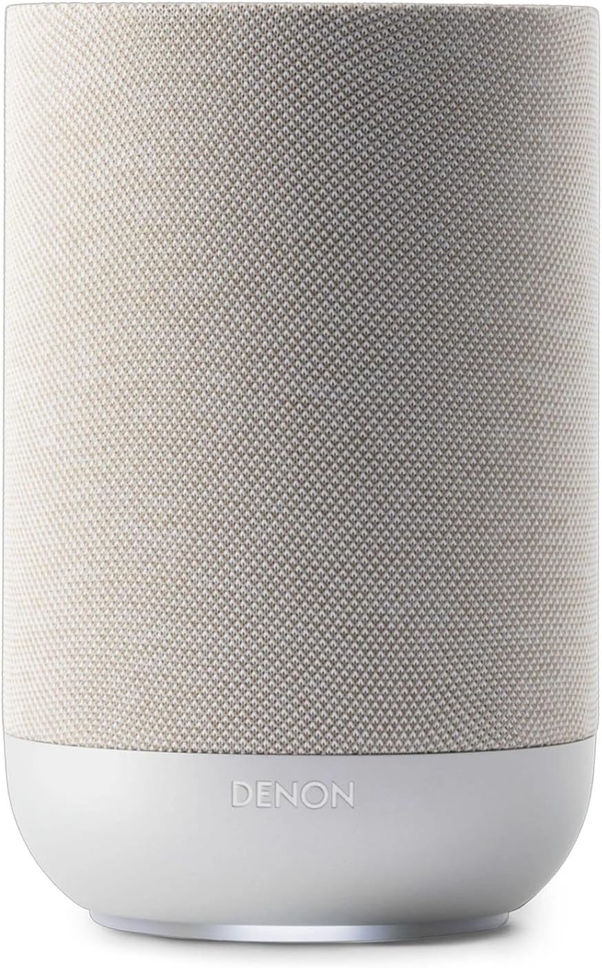 Denon Home 400 bezprzewodowy głośnik Smart Speaker z muzyką Dolby Atmos, HEOS, Wi-Fi, Bluetooth, AirPlay 2, Hi-Res Audio, funkcja pary stereo, 6 sterowników, eleganckie wzornictwo - czarny