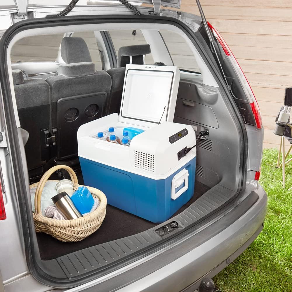 MOBICOOL MCF40 lodówka kompresorowa 38L – 12V, 24V i 230V – Przenośna lodówka do auta, kampera, kempingu, ciężarówki i outdoor – Niezawodne chłodzenie podczas podróży i wycieczek
