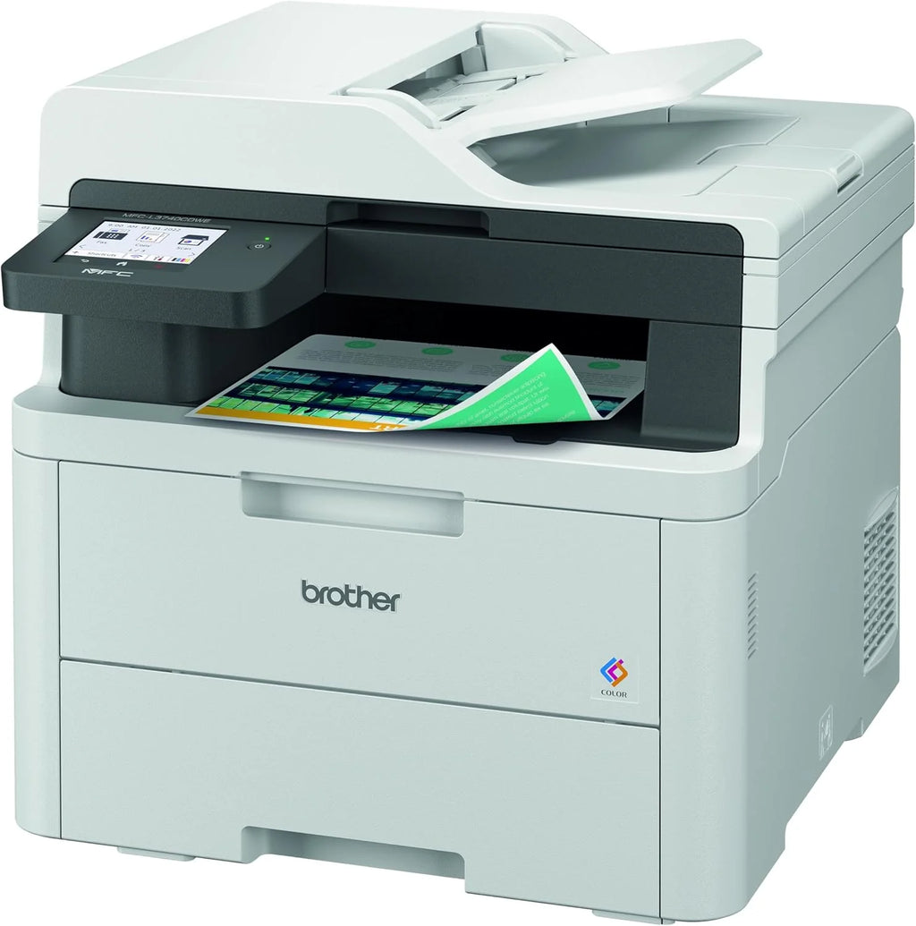Brother MFC-L3740CDW - kolorowe urządzenie wielofunkcyjne 4 w 1 z Wi-Fi/LAN i drukiem dwustronnym