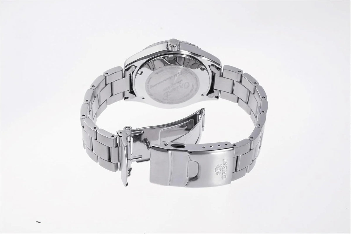 Orient Sport Mako 40 mm - automatyczny zegarek męski z ręcznym nakręcaniem, wodoodporny AC0Q
