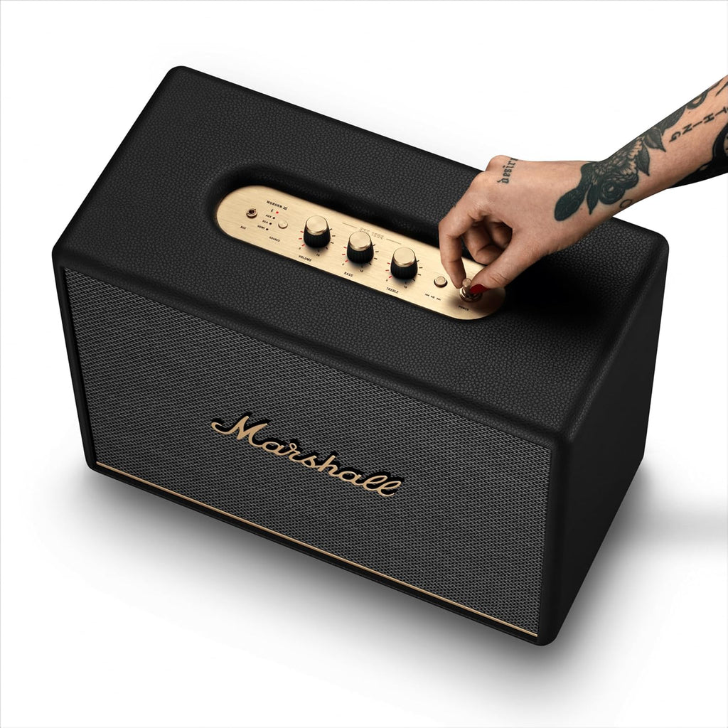 Marshall Woburn Iii Bk 1002583 Głośnik Bluetooth, Czarny, ‎46 x 38 x 26 cm