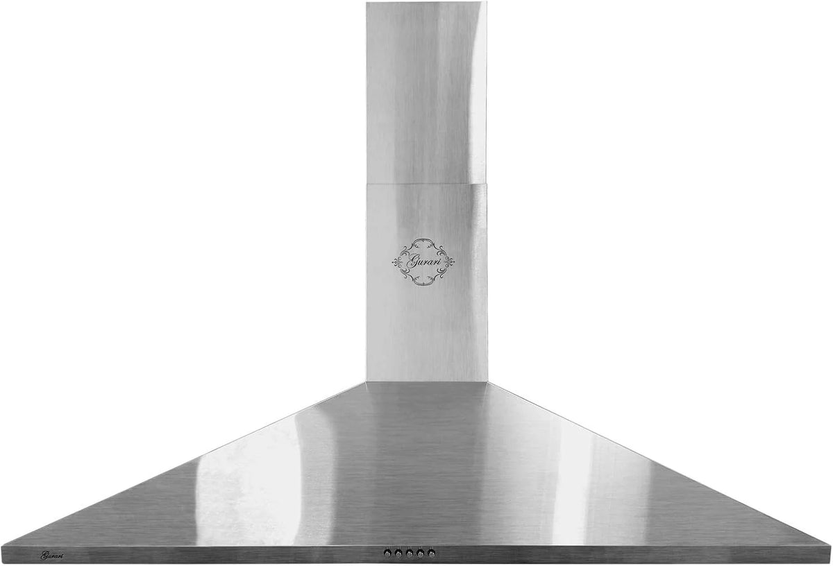 GURARI Okap ścienny GCH C 147 IS 120 N okap kuchenny 120 cm 1000 m³/h stal nierdzewna