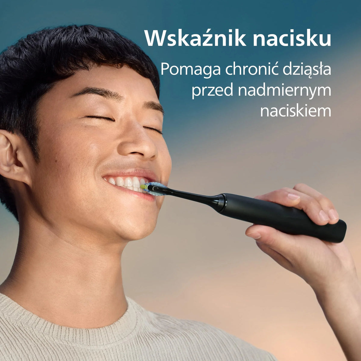 Szczoteczka elektryczna Philips Sonicare DiamondClean 9000, podwójne opakowanie, szczoteczka soniczna z aplikacją, czujnik nacisku, szklanka do ładowania, kolor biały, model HX9914/62