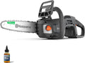 Husqvarna Akumulatorowa piła łańcuchowa C15X-P4A, zasilana bateriami (litowo-jonowa, 18 V, wysoka prędkość cięcia, w zestawie akumulator i ładowarka)