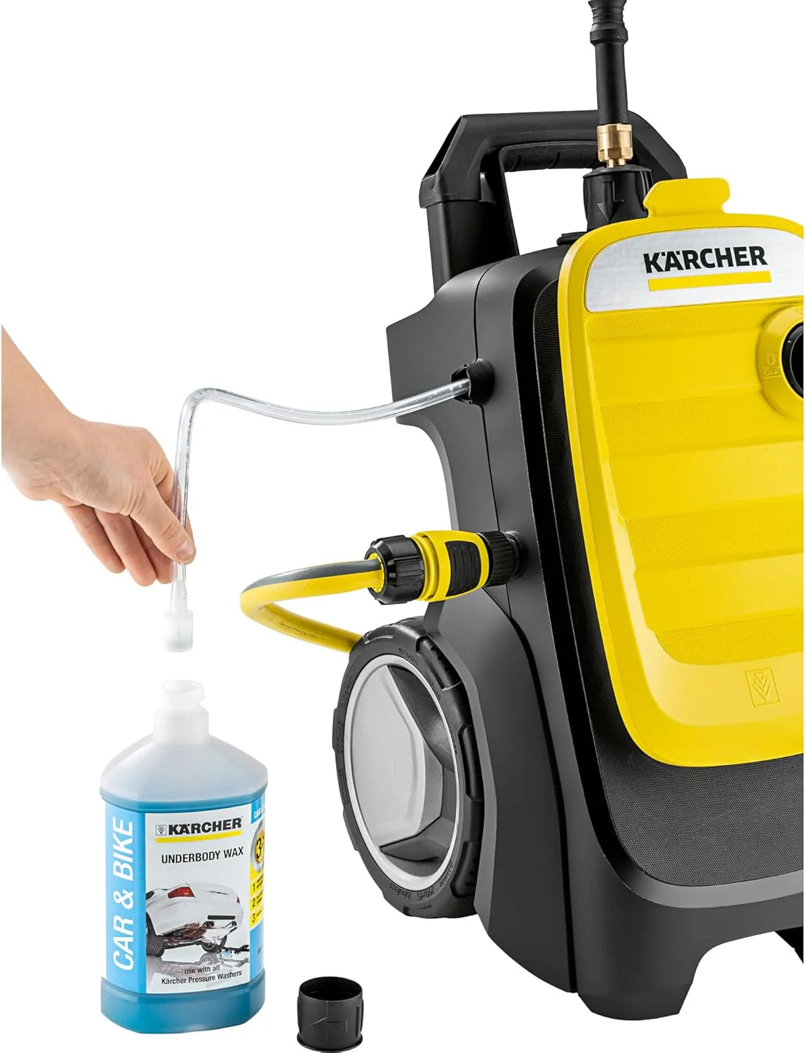 Kärcher Myjka Ciśnieniowa K 7 Premium Power Home, Ciśnienie 180 Bar, Wydajność 600 lH, Moc 3000 W, Bęben na Wąż, Pistolet, Dysza Rotacyjna