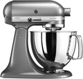 KitchenAid Robot kuchenny I Artisan I wielofunkcyjny robot kuchenny z odchylaną głowicą, z 4 akcesoriami, 4,8 l (pistacjowy)