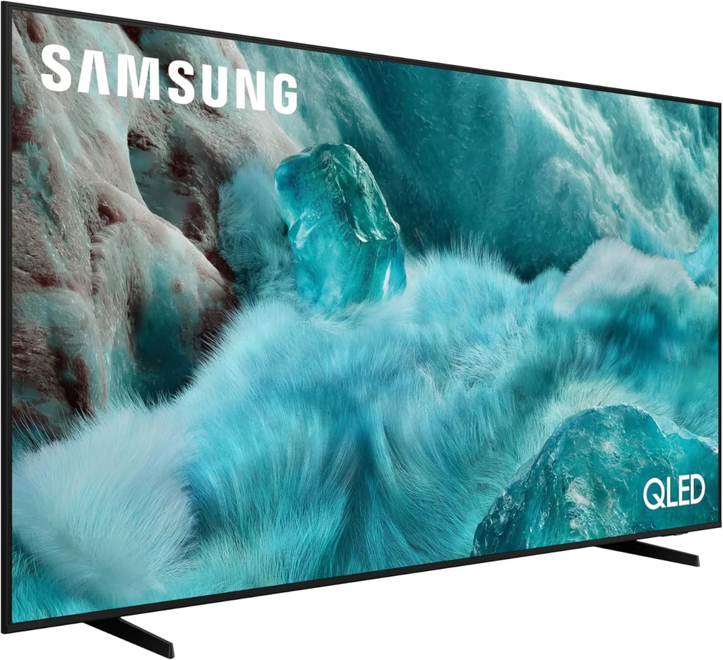 Samsung QLED Q7F4 telewizor 4K 55 cali (140 cm) UHD, procesor Q4 AI, Quantum Dot dla prawdziwych kolorów, skalowanie 4K, Knox Security, Adaptive Sound, Samsung Vision AI Smart TV, 55Q7F (2025)