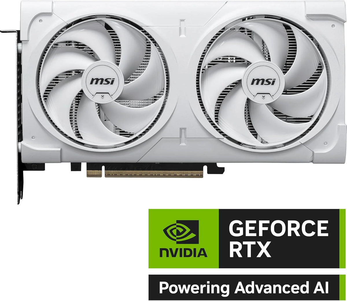 MSI Karta graficzna NVIDIA GeForce RTX 5060 Ti 8G Ventus 2X OC Plus - 8 GB GDDR7 (28 GB/s /128 Bits), PCIe 5.0 - Podwójny wentylator (2 x wentylatory STORMFORCE), HDMI 2.1b, DisplayPort 2.1b