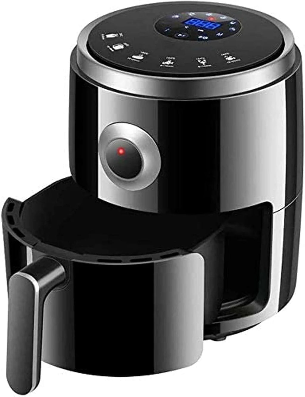 XINGYU Frytkownica na gorące powietrze, 1200 W, elektryczna frytkownica na gorące powietrze, z regulacją temperatury, 30-minutowy timer, Fast Oven Oilless Cooker, nieprzywierająca