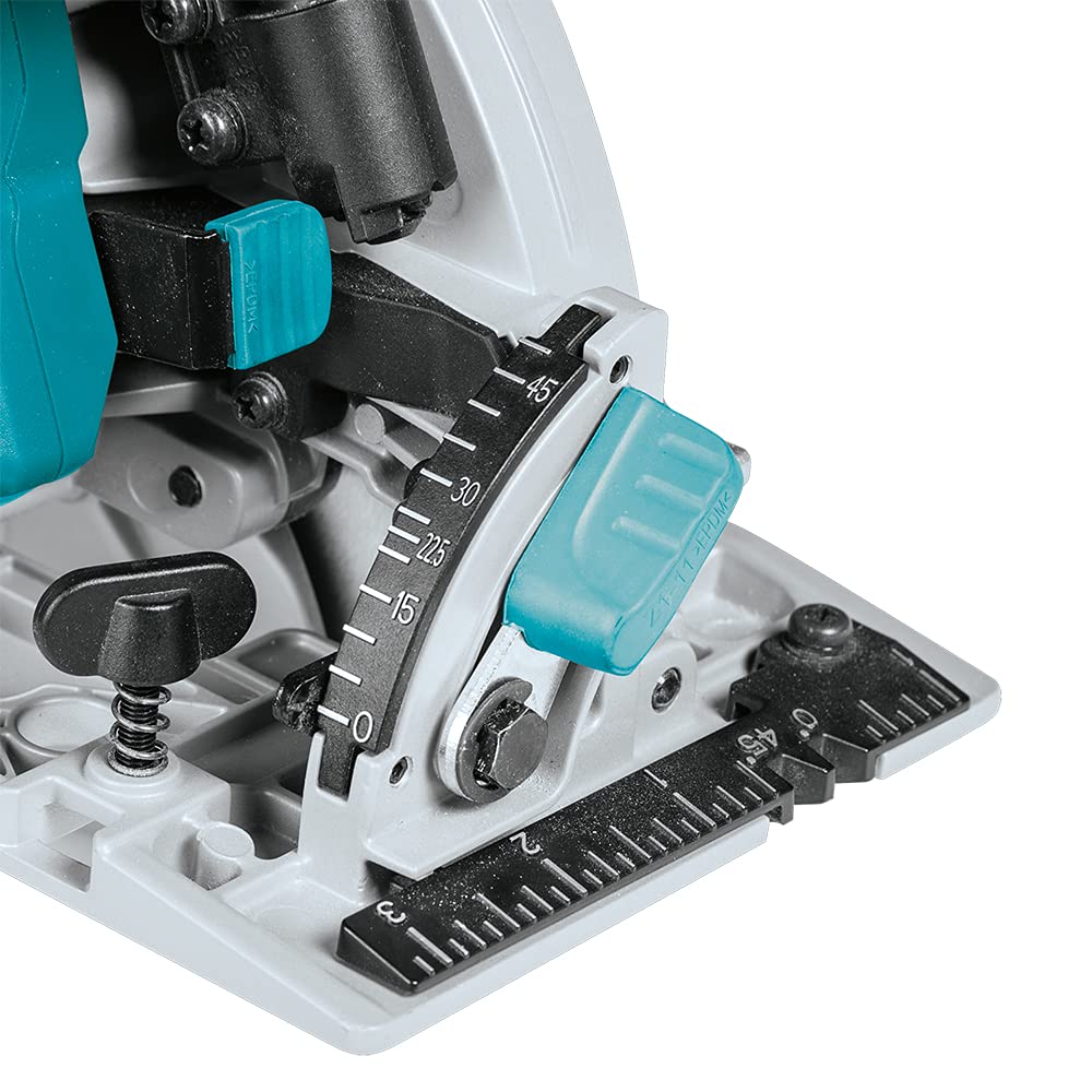 Makita DHS680RMJ ręczna piła tarczowa 57 mm, 18 V, 4,0 Ah, 2 baterie i ładowarka w walizce Makpac