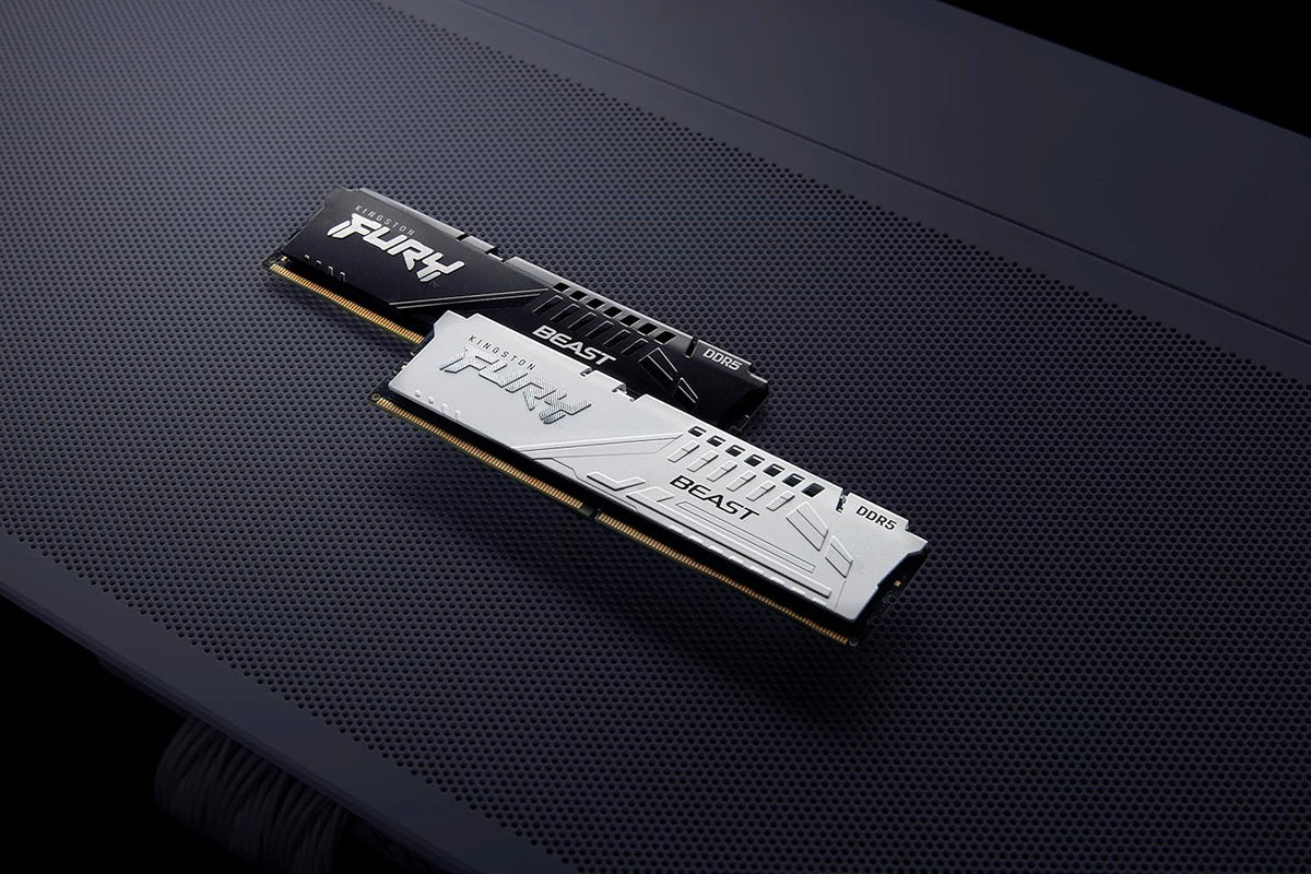 Kingston FURY Beast Czarny DDR5 32 GB 6000MT/s CL36 DIMM pamięć do gier na komputer stacjonarny pojedynczy moduł AMD EXPO i Intel XMP - KF560C36BBE-32