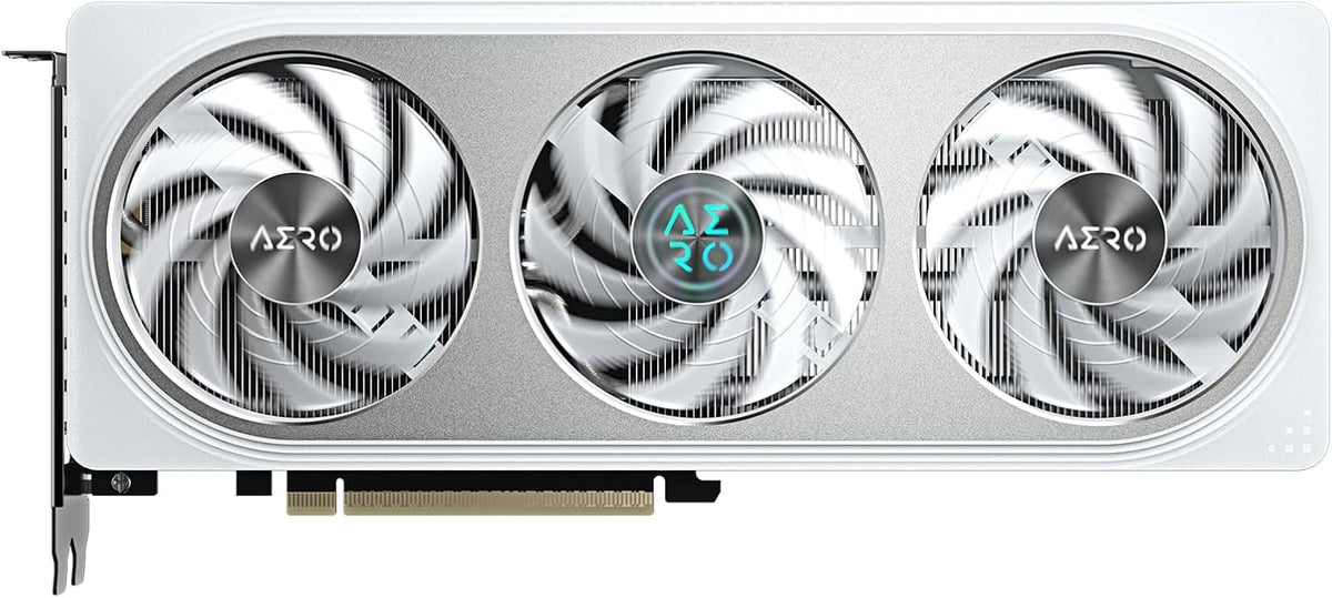 Gigabyte Karta graficzna GeForce RTX 5060 AERO OC 8G, 8 GB GDDR7, 128 bit, PCI-E 5.0, 2595 MHz Core Clock, 3 x DisplayPort, 1 x HDMI, GV-N5060AERO OC-8GD