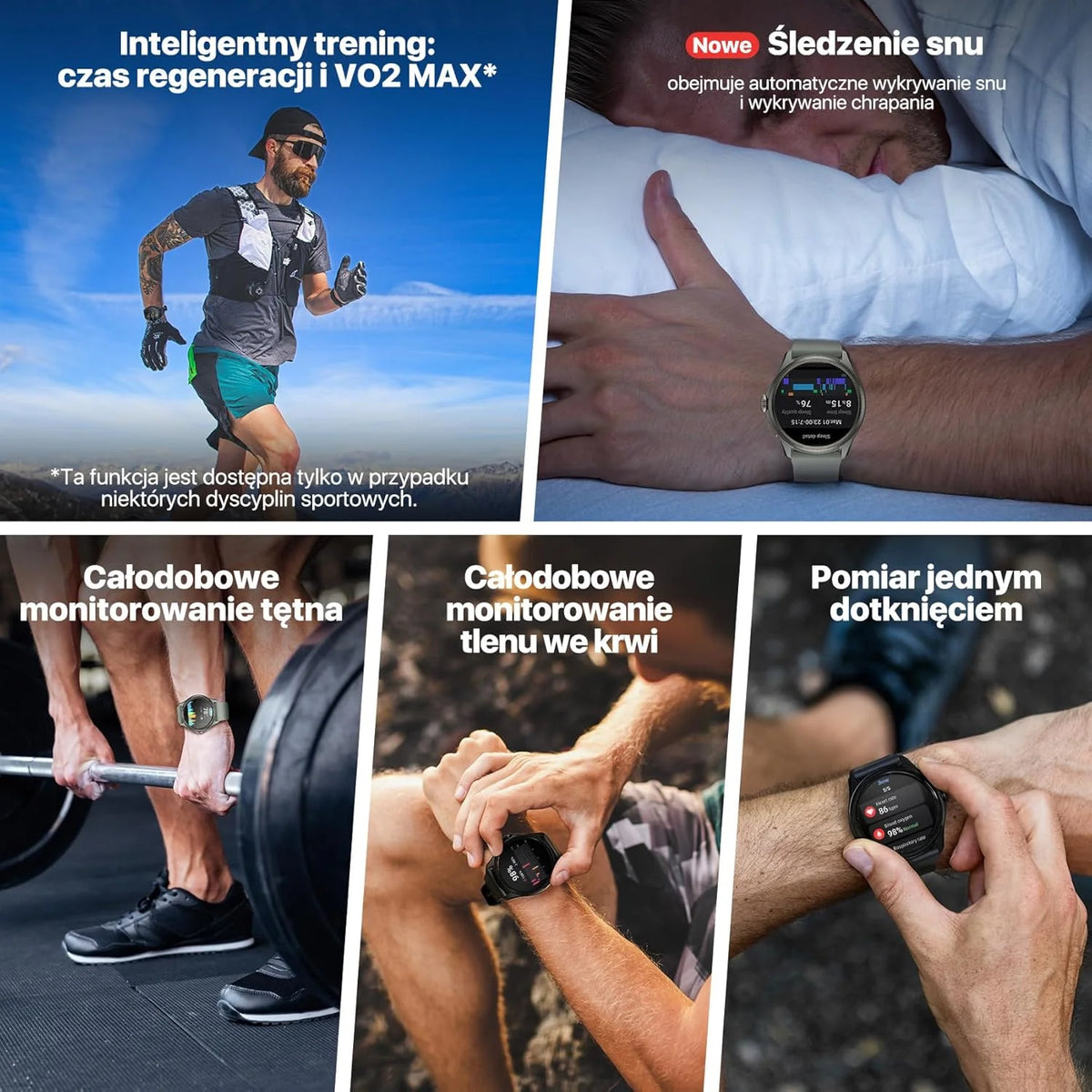 Ticwatch Pro 5 Enduro Smartwatch dla mężczyzn z systemem Android Wear OS Smart Watch 90 h, akumulator 110+, tryby treningowe 7/24, tętno 5 ATM, kompas GPS, nie jest kompatybilny z iPhonem