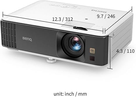 BenQ Projektor do gier TK700 4K zasilany przez Android TV, 3200 lm, 96% Rec 709
