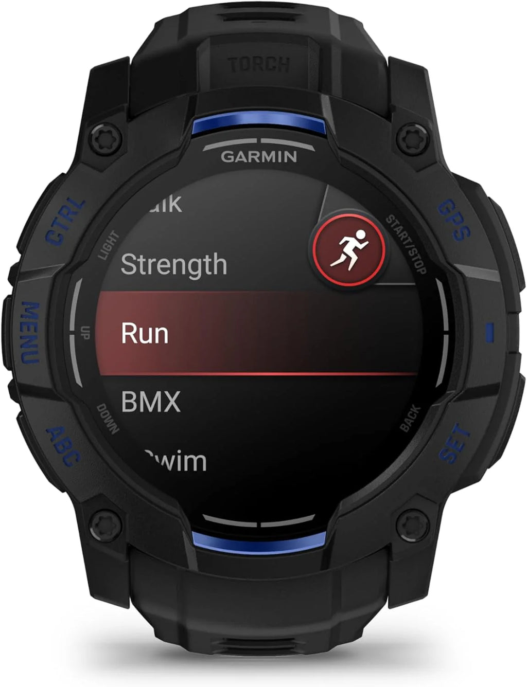 Garmin Instinct 3 SOLAR Wytrzymały Smartwatch GPS, 45 mm, Wbudowane Aplikacje Sportowe i Zdrowotne, Latarka LED, 10ATM, Sunburst