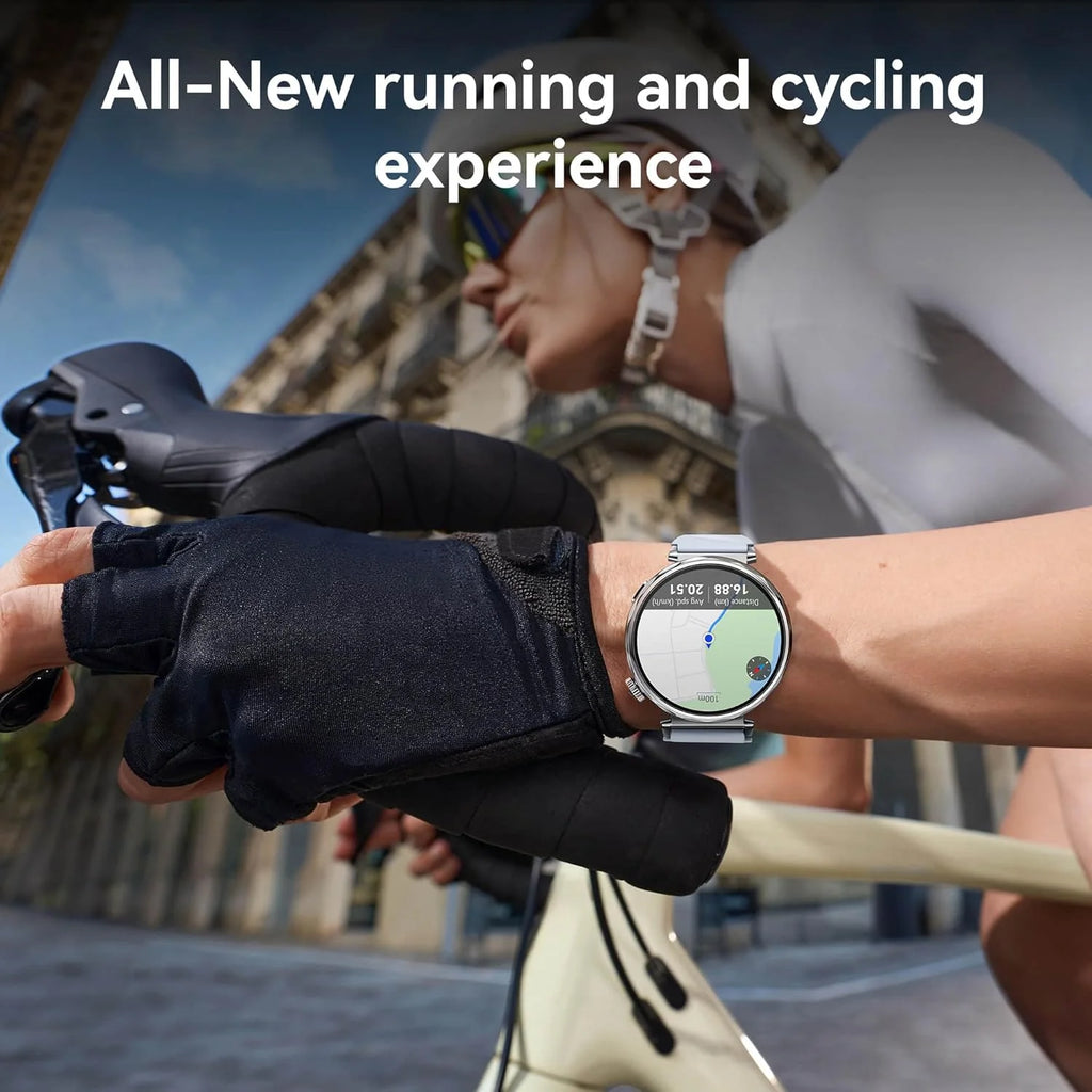 HUAWEI WATCH GT 5 Pro 42 mm Smartwatch, ostre krawędzie, profesjonalny zegarek sportowy, śledzenie stanu zdrowia, monitor EKG, czas pracy baterii do 7 dni, GPS, połączenie Bluetooth, iOS i Android,