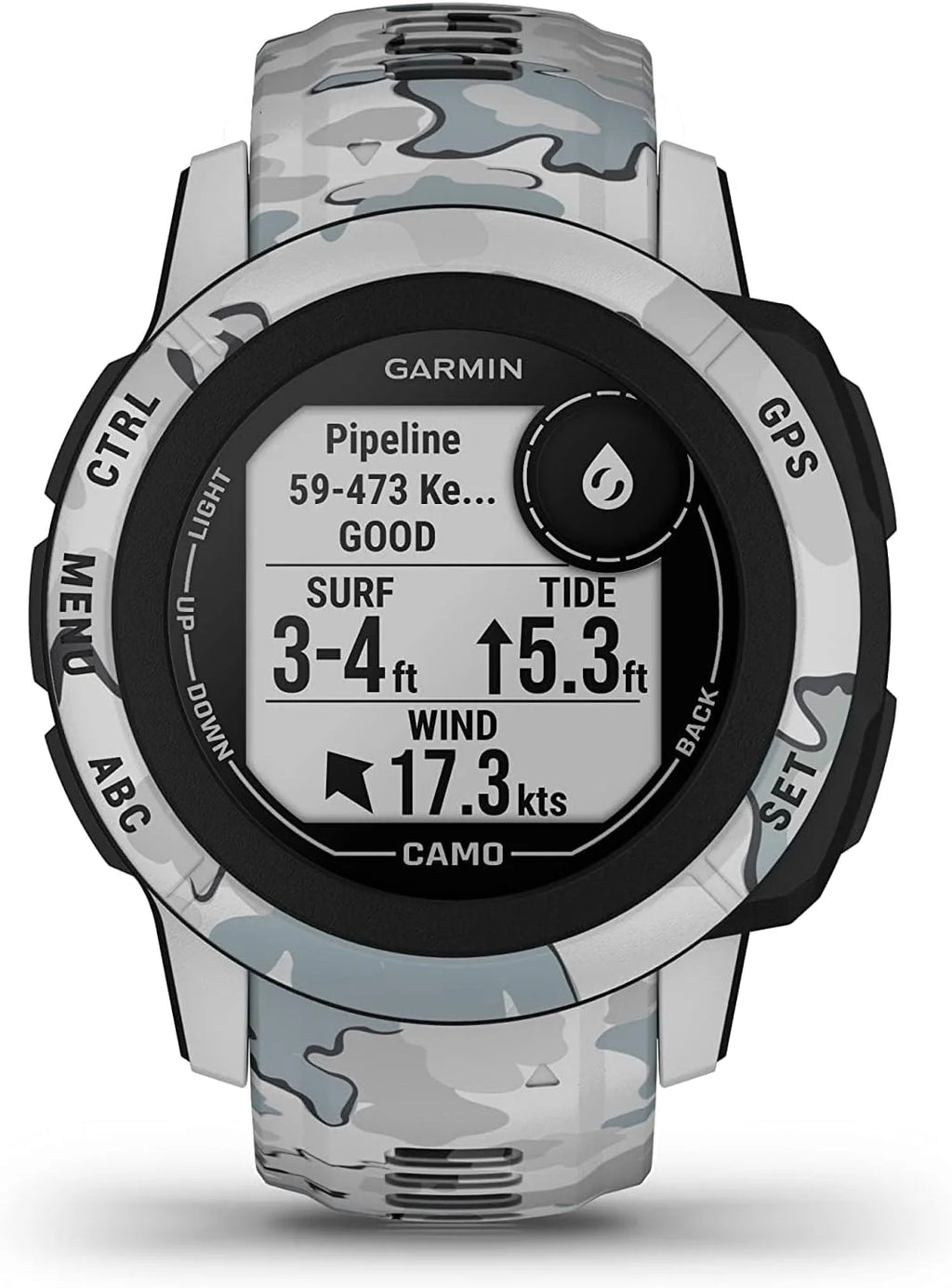Garmin Instinct 2S SOLAR Smartwatch GPS, Grafitowy, M