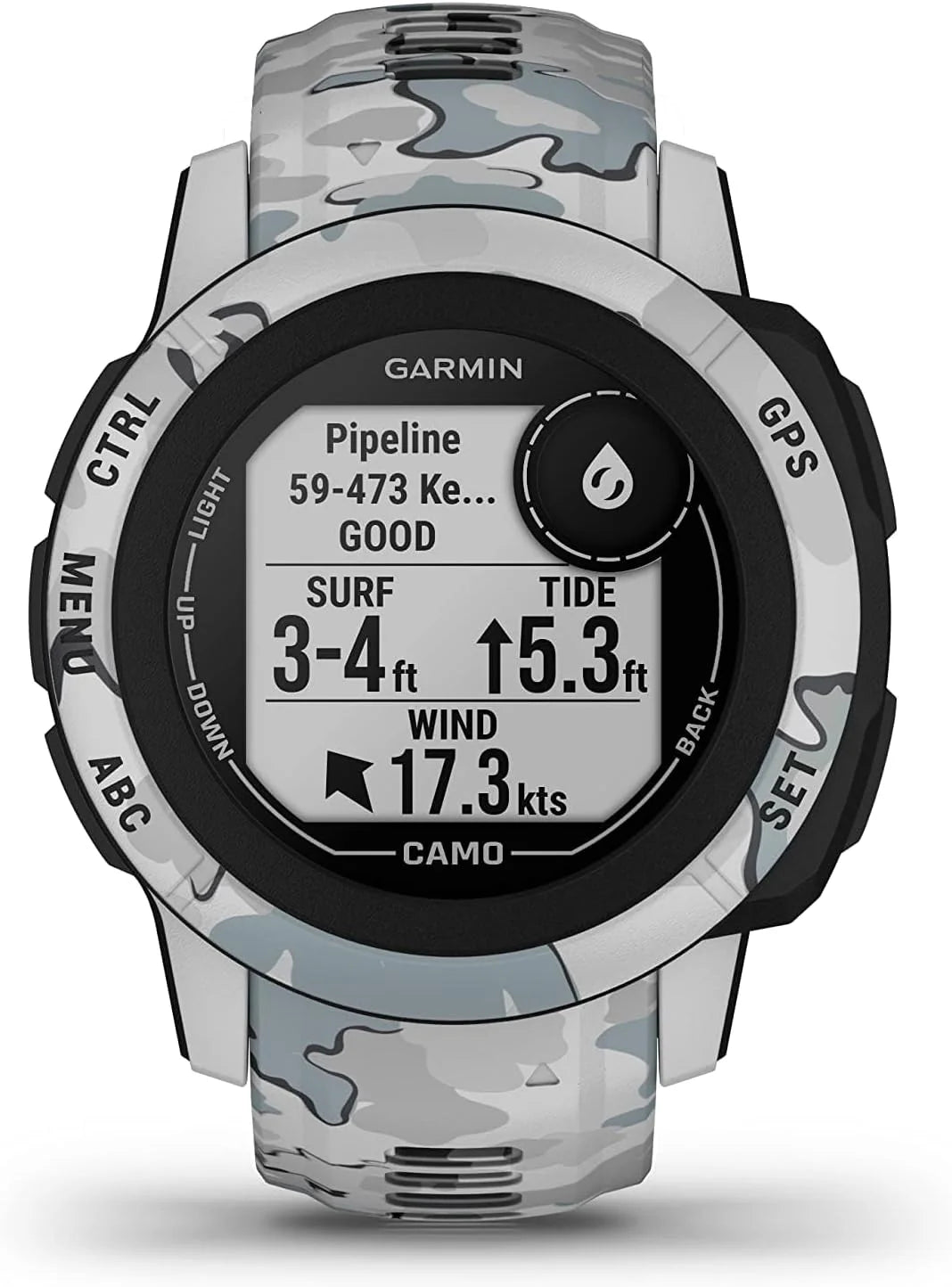 Garmin Instinct 2S SOLAR Smartwatch GPS, Grafitowy, M