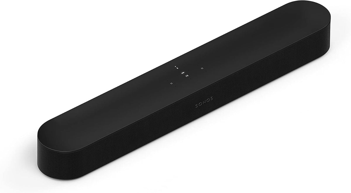 Sonos Kompaktowy soundbar Beam (Gen 2) z Dolby Atmos i sterowaniem głosowym — Czarny