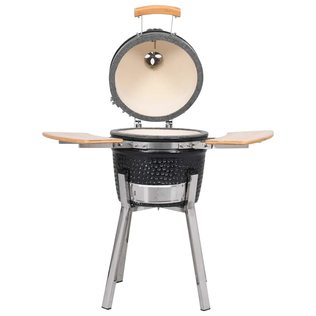 Grill Kamado i wędzarnia ceramiczna 81 cm Vidaxl