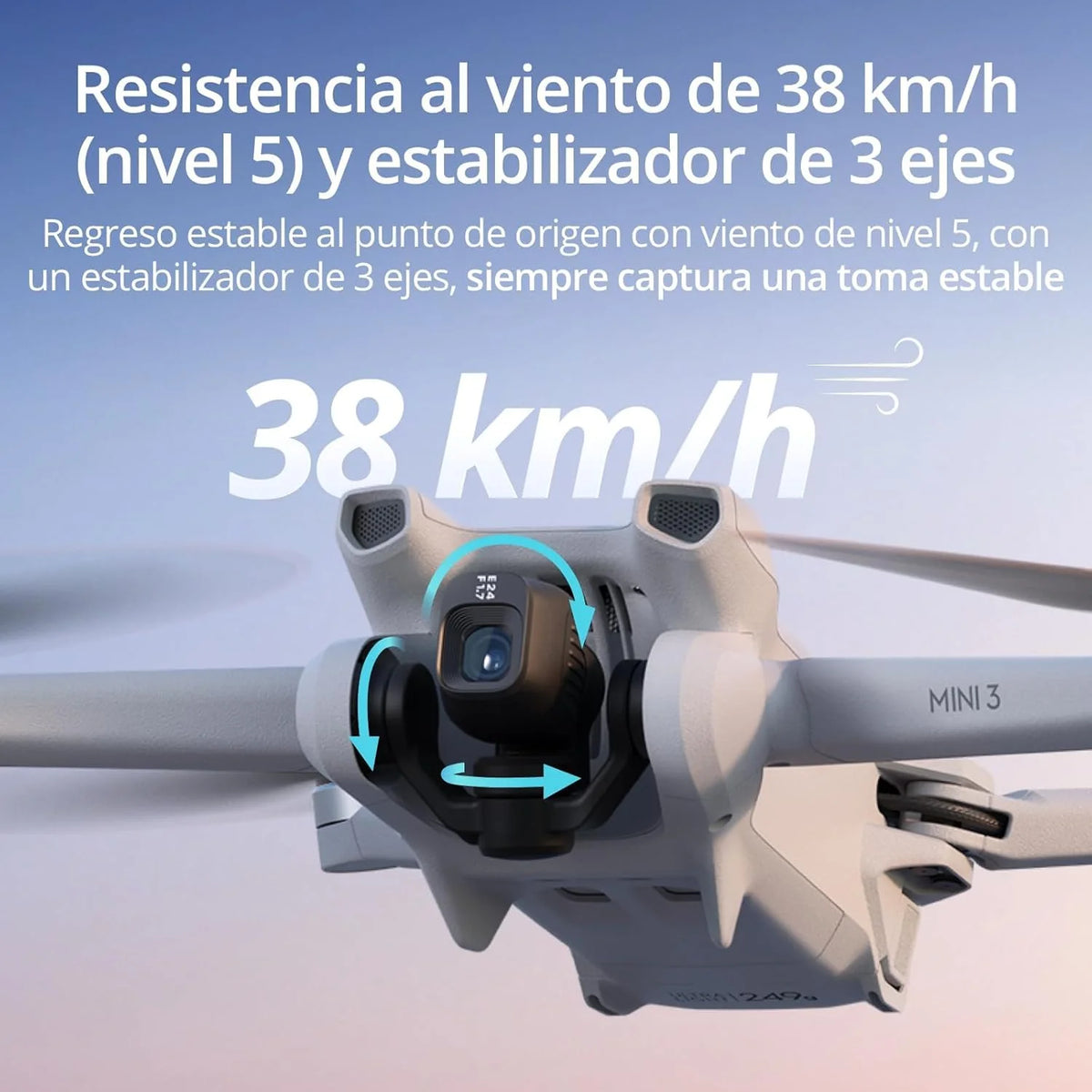 DJI Mini 3 Fly More Combo(DJI RC) Lekki i Składany Dron z Minikamerą z Opcją Nagrywania Wideo w Jakości 4K HDR, 38-Minutowym Czasem Lotu, True Vertical Shooting i Inteligentnymi Funkcjami, C0