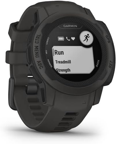 Garmin Instinct 2S SOLAR Smartwatch GPS, Grafitowy, M