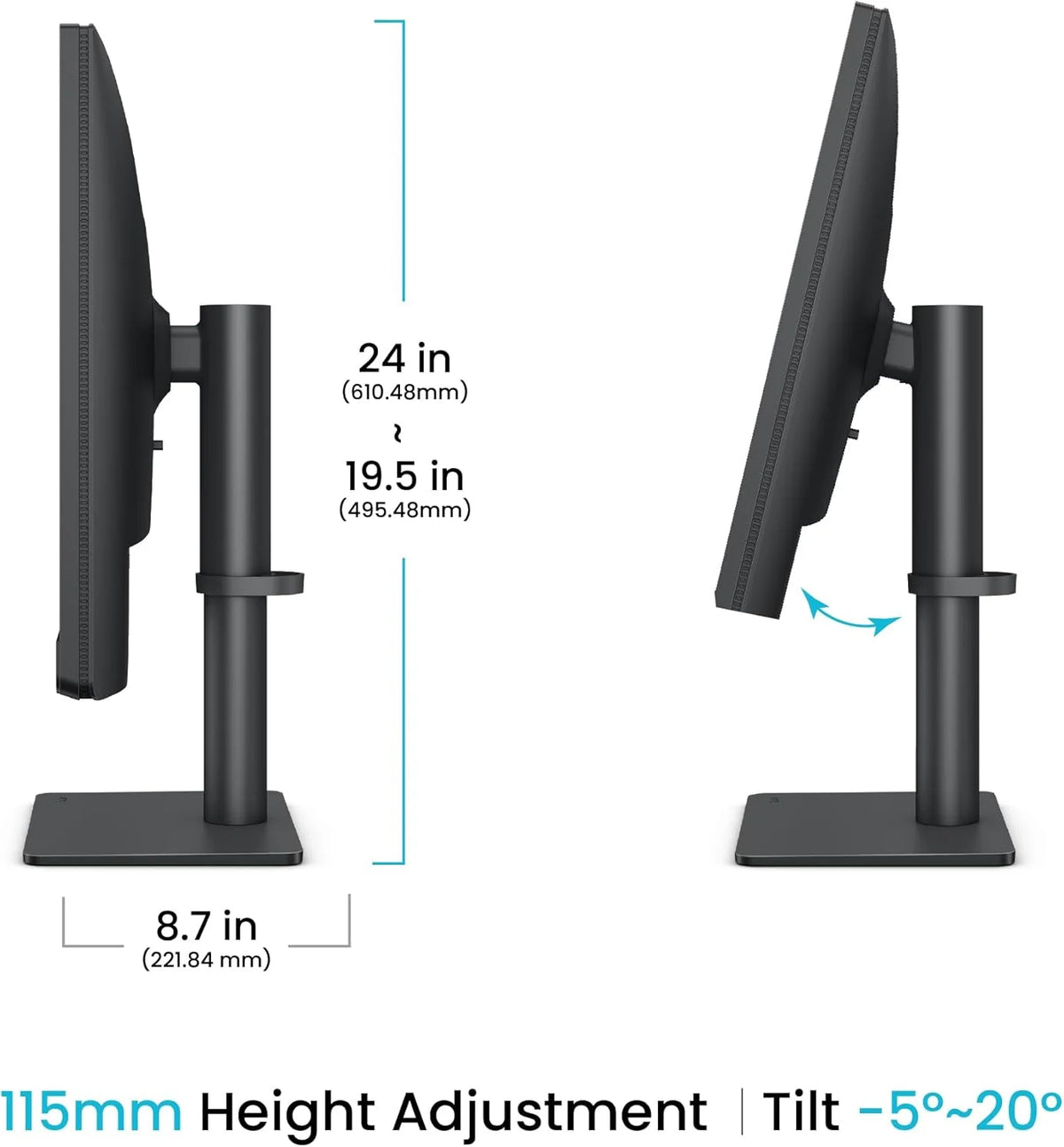 BenQ PV3200U 32 monitor 4K UHD do edycji wideo, 95% DCI-P3, 100% Rec.709/sRGB, audio 2.1, USB-C 65W, kompatybilny z komputerami Mac, kalibracja fabryczna i oprogramowanie, ergonomiczny uchwyt