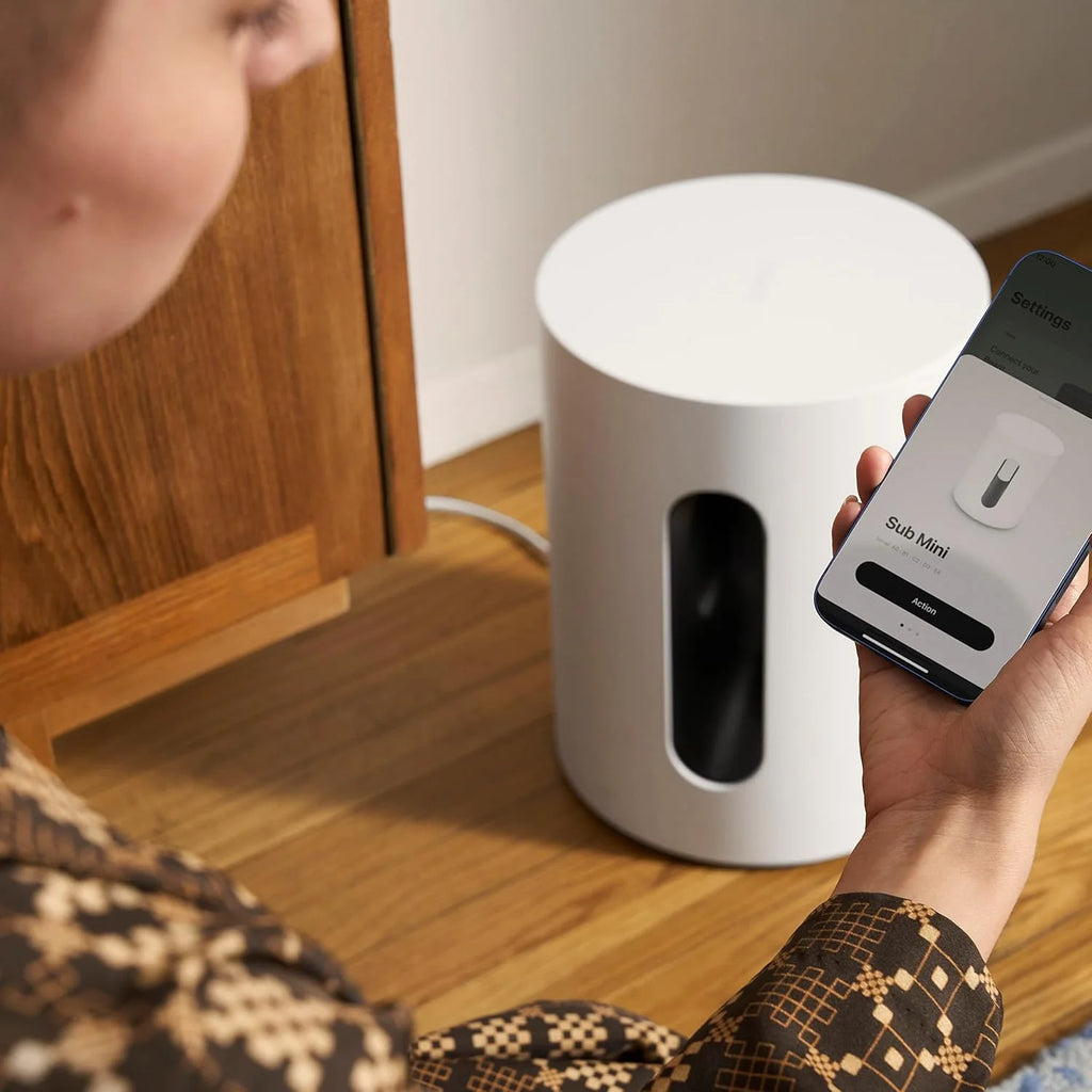 Sonos Sub Mini — Kompaktowy subwoofer bezprzewodowy — Czarny