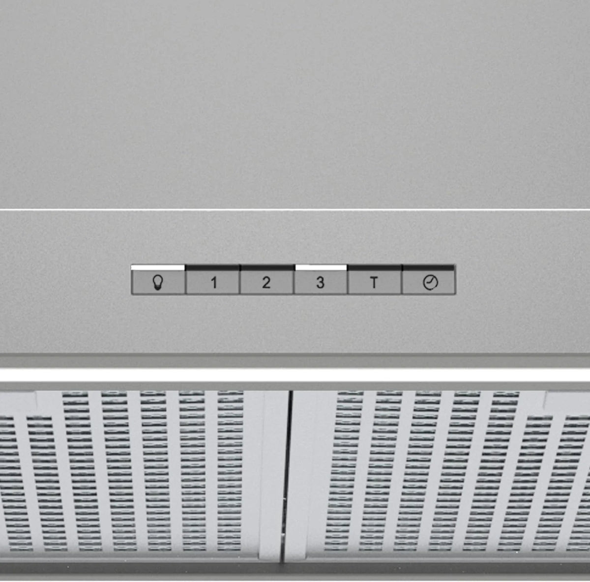 Cata Sygma okap ścienny 7010 X 4 poziomy demontażu 3+1 TURBO Elektroniczny panel sterowania Silnik BT3 Extra Silent Oświetlenie Taśma LED Łatwa instalacja Szerokość 70 cm Kolor Stal nierdzewna