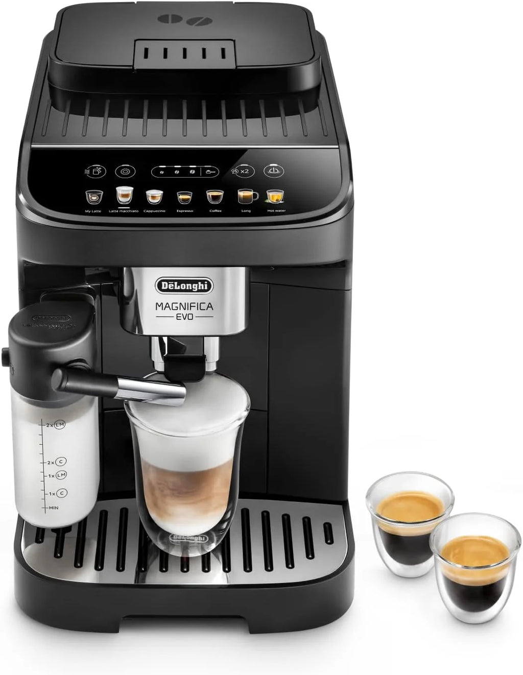 De'Longhi Magnifica Evo Ecam Ekspres do Kawy, Srebrny, 1450 WW 230 VV
