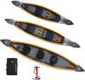 Aquamarina Unisex Tomahawk Kajak, Wielokolorowy, 2-Osobowy