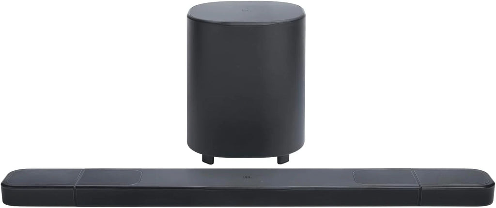 JBL Bar 1300 MK2 – 11.1.4-kanałowy soundbar Bluetooth do telewizora z odłączanymi głośnikami, 8-calowym subwooferem, Dolby Atmos i DTS:X, HDMI eARC, Wi-Fi, PureVoice 2.0 i MultiBeam 3.0, czarny