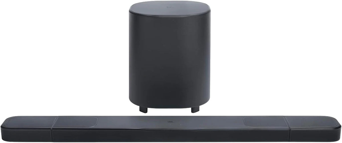 JBL Bar 1300 MK2 – 11.1.4-kanałowy soundbar Bluetooth do telewizora z odłączanymi głośnikami, 8-calowym subwooferem, Dolby Atmos i DTS:X, HDMI eARC, Wi-Fi, PureVoice 2.0 i MultiBeam 3.0, czarny