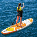 Deska do wiosłowania AquaTec – deski SUP premium (opcjonalne wygodne siedzenie) | Wszystkie rozmiary | Akcesoria – regulowane wiosło, pompka i plecak