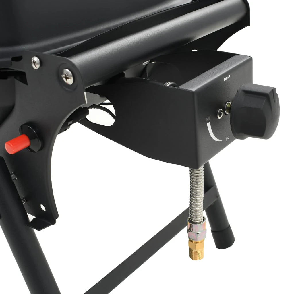 Grill gazowy przenośny z 1 strefą grzewczą, czarny V3770