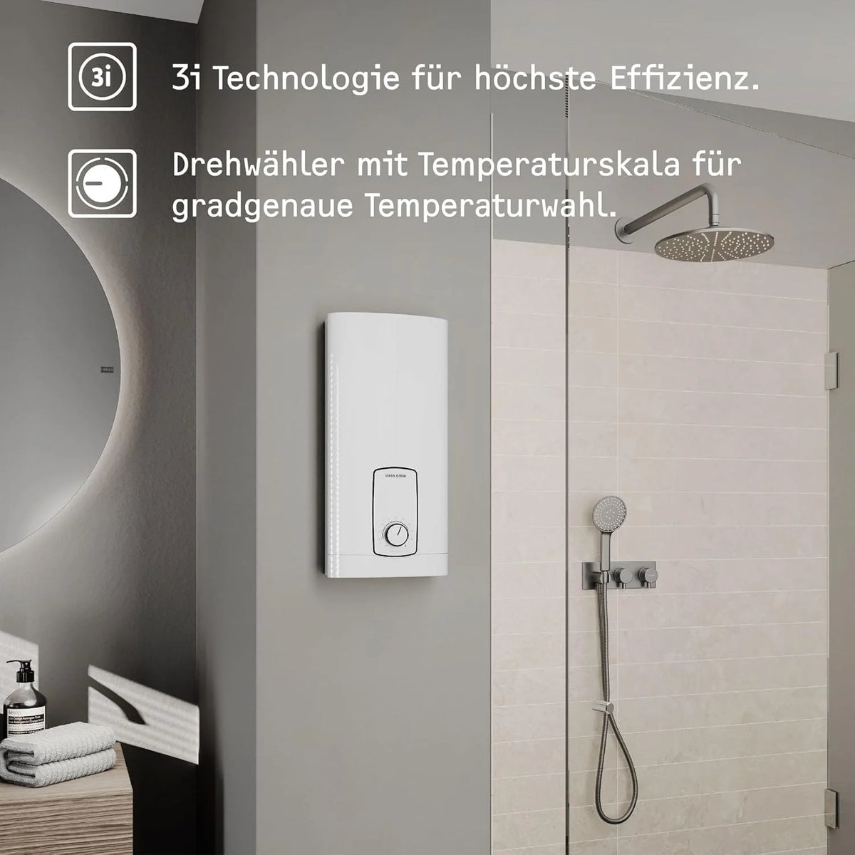 Stiebel Eltron St Trend Podgrzewacz Wody, Biały, 46 x 22 x 11 cm