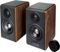 Edifier S880DB MKII aktywne głośniki Hi-Fi | Hi-Res Audio Wireless LDAC | 88 W pełni cyfrowy DSP | elegancka drewniana obudowa | RCA, optyczny, koax, USB-C i sub-out, pilot zdalnego sterowania 2,4 GHz