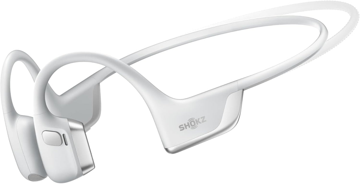 SHOKZ Słuchawki Sportowe OpenRun Pro 2 z Przewodnictwem Kostnym, Bezprzewodowe z Bluetooth 5.3, Mikrofony Redukujące Hałas, IP55 Wodoodporne, 12h Czasu Odtwarzania, USB-C Szybkie Ładowanie, Czarny