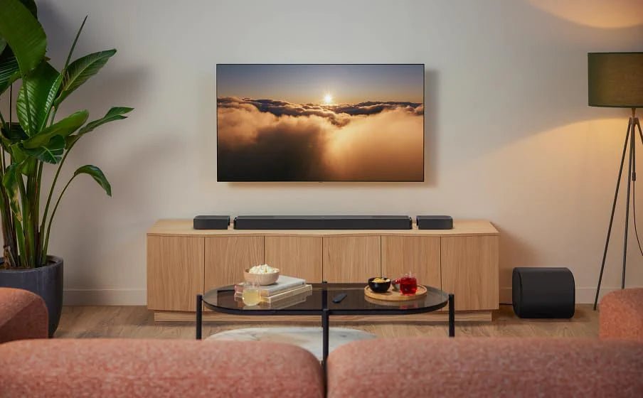 JBL Bar 1300 MK2 – 11.1.4-kanałowy soundbar Bluetooth do telewizora z odłączanymi głośnikami, 8-calowym subwooferem, Dolby Atmos i DTS:X, HDMI eARC, Wi-Fi, PureVoice 2.0 i MultiBeam 3.0, czarny
