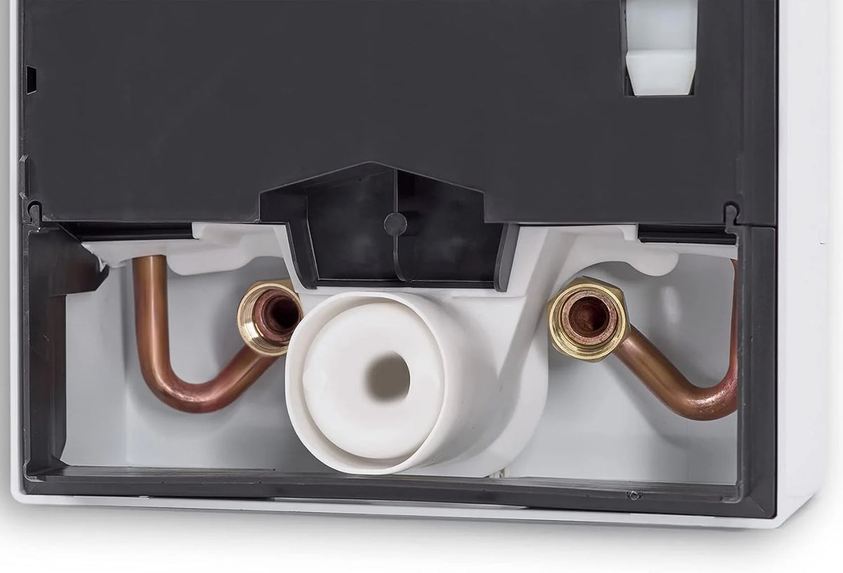 Vaillant Elektroniczny podgrzewacz wody, VED plus 18/8, odporny na ciśnienie, 18 kW, 400 V, dokładna temperatura wypływu, bezstopniowa regulacja, wyświetlacz graficzny, 0010023766, [klasa energetyczna
